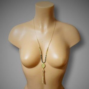 LAUREN CONRAD CRYSTAL PENDANT NECKLACE NEW
